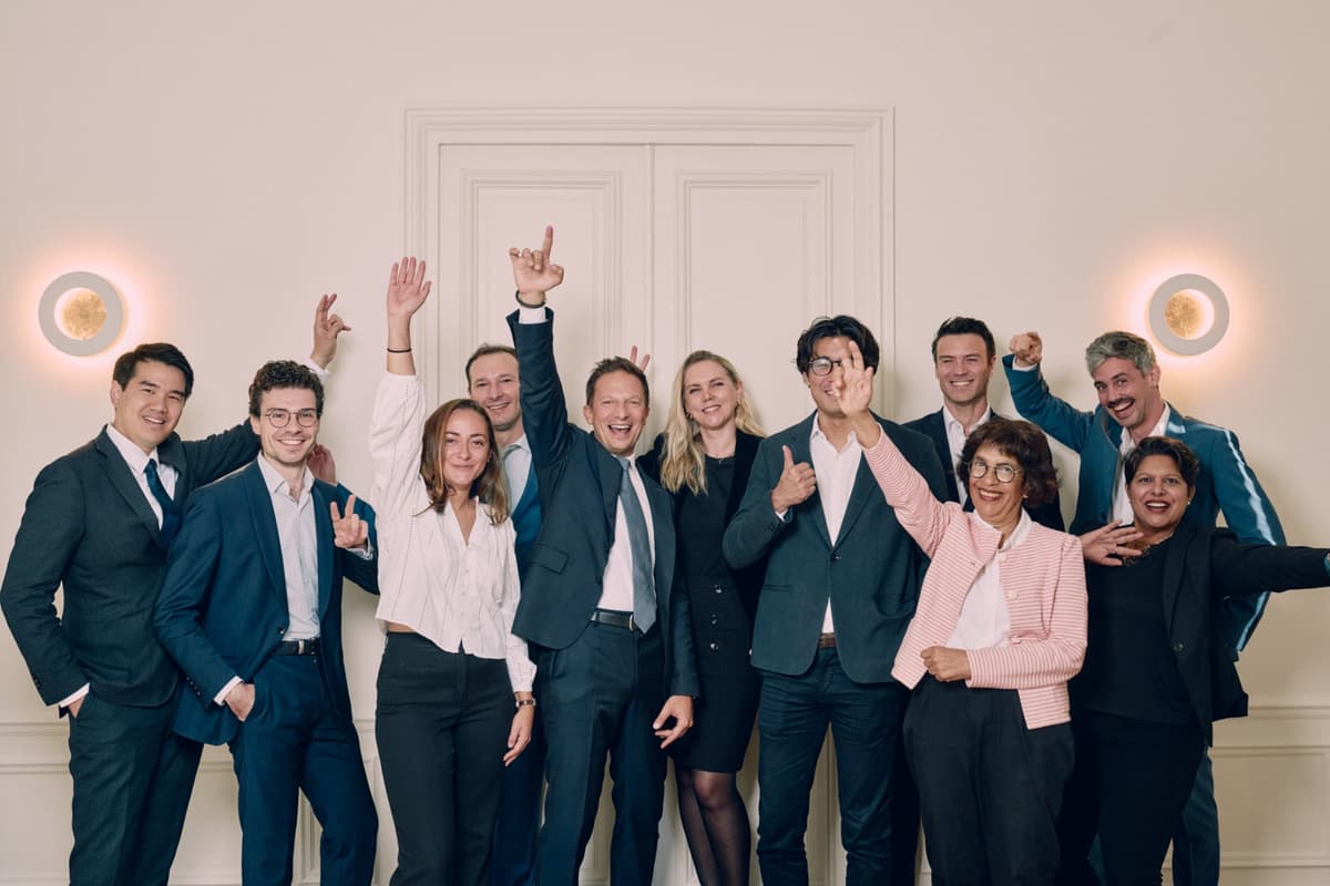 L’équipe MOSAIK au cabinet, à Paris