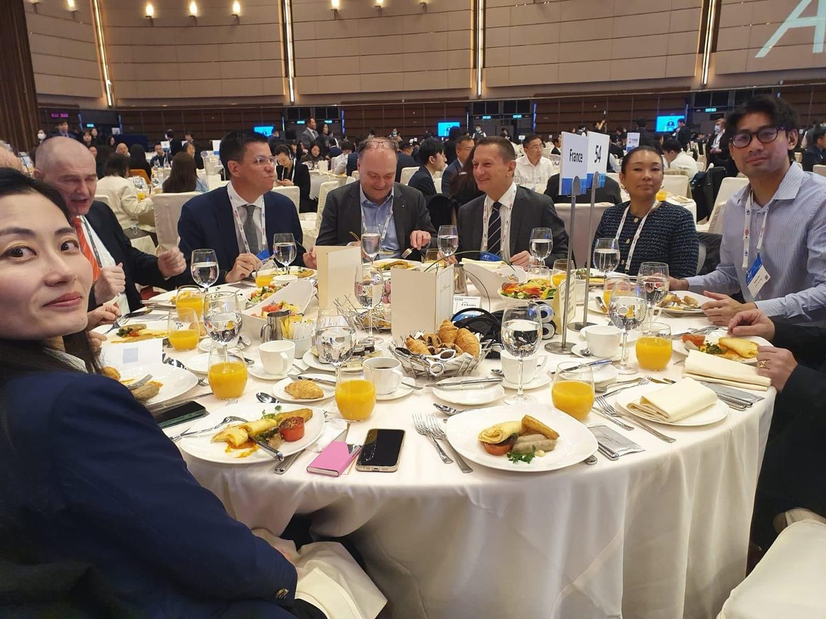 Official lunch at the Asian Financial Forum 2025