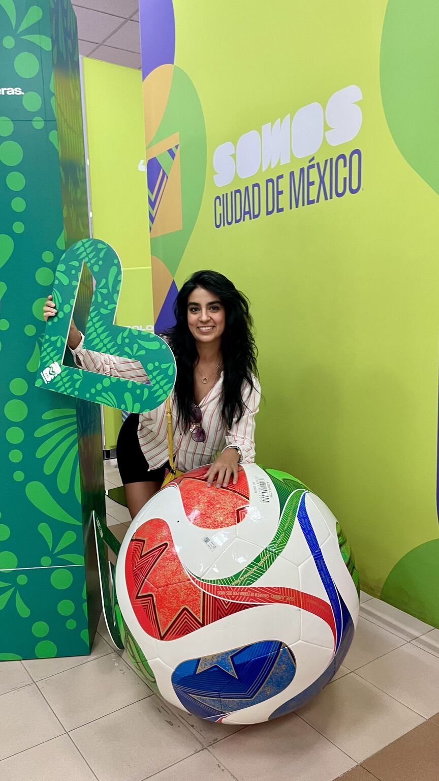 Victoria Rueda au programme des bénévoles de Mexico pour la Coupe du monde 2026
