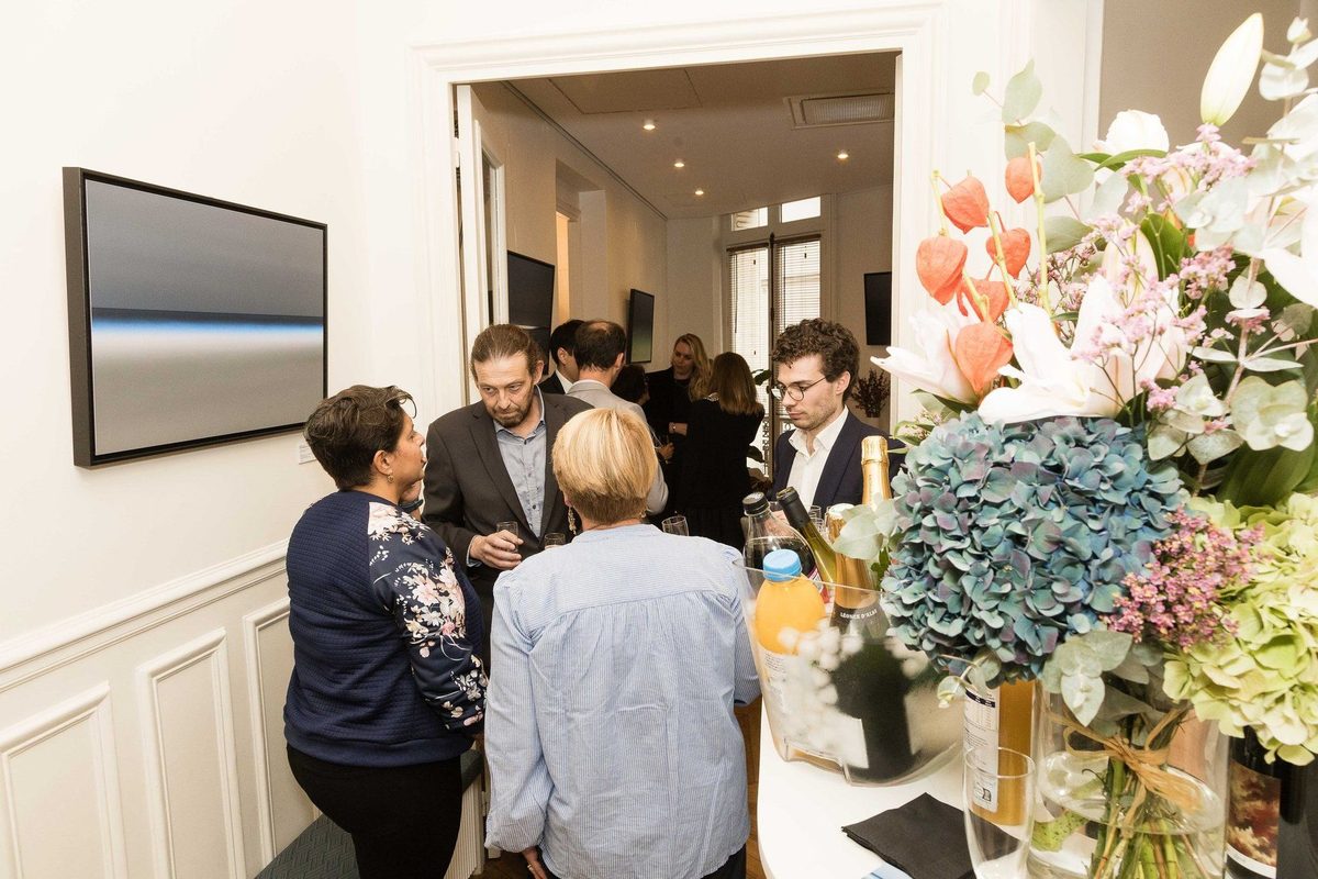 The exhibition shown to the firm’s clients and partners