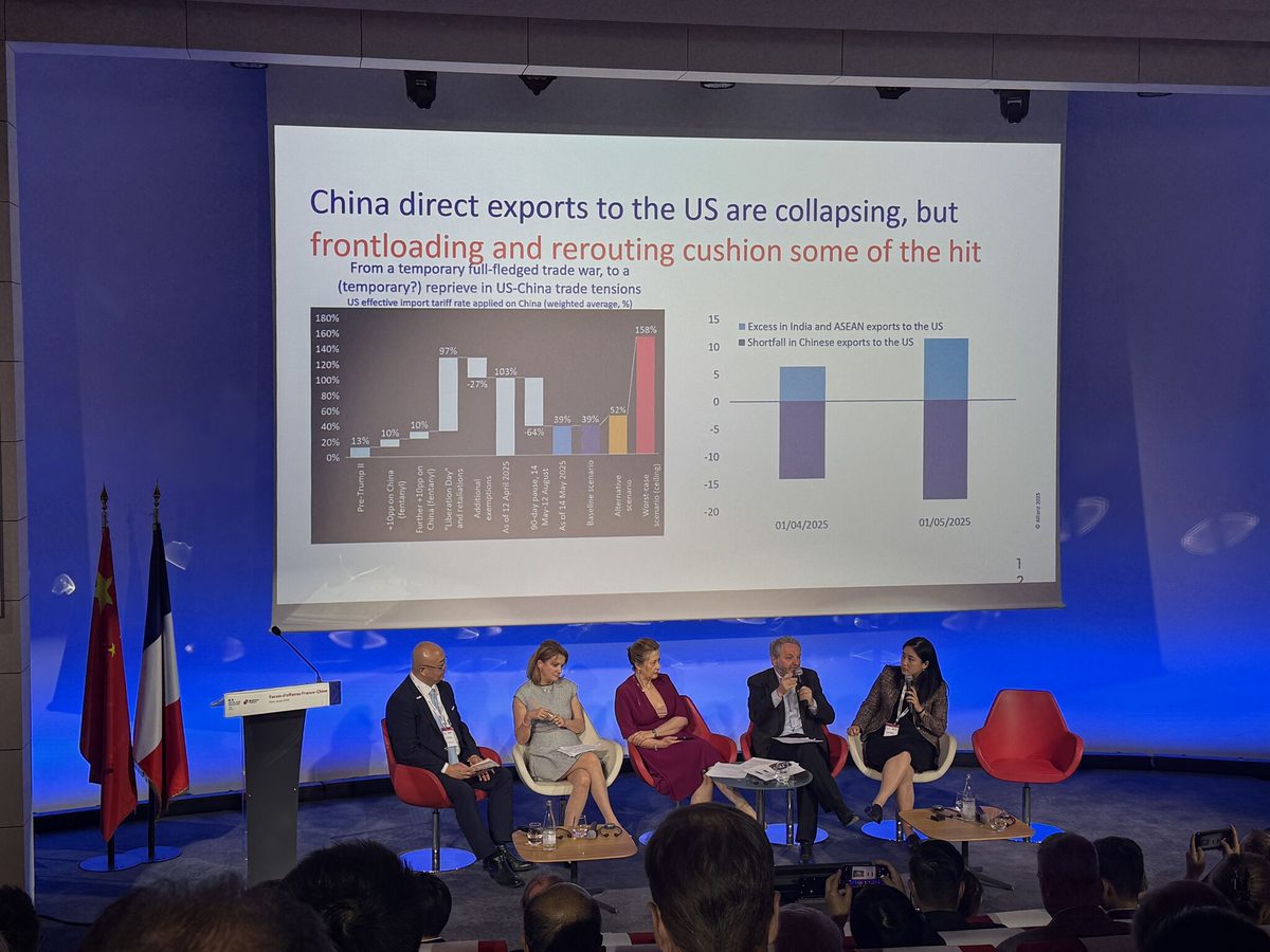 Table ronde du forum France-Chine organisé par Business France