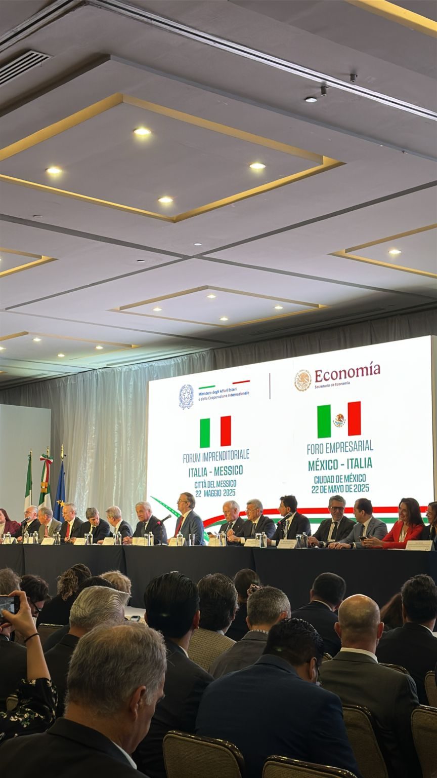 La séance plénière du forum d’affaires Mexique-Italie