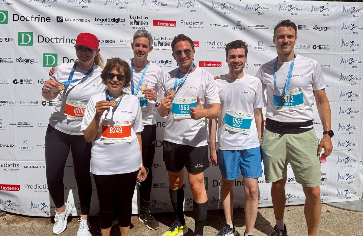 The MOSAIK team at the Juris’Run