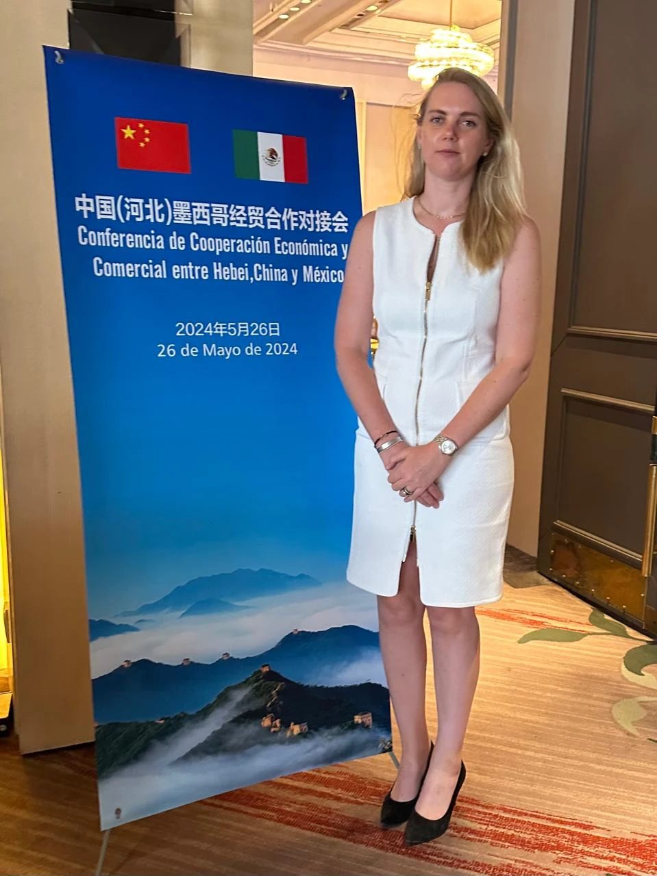 Economic and trade cooperation conference between Hebei (China) and Mexico, May 2024