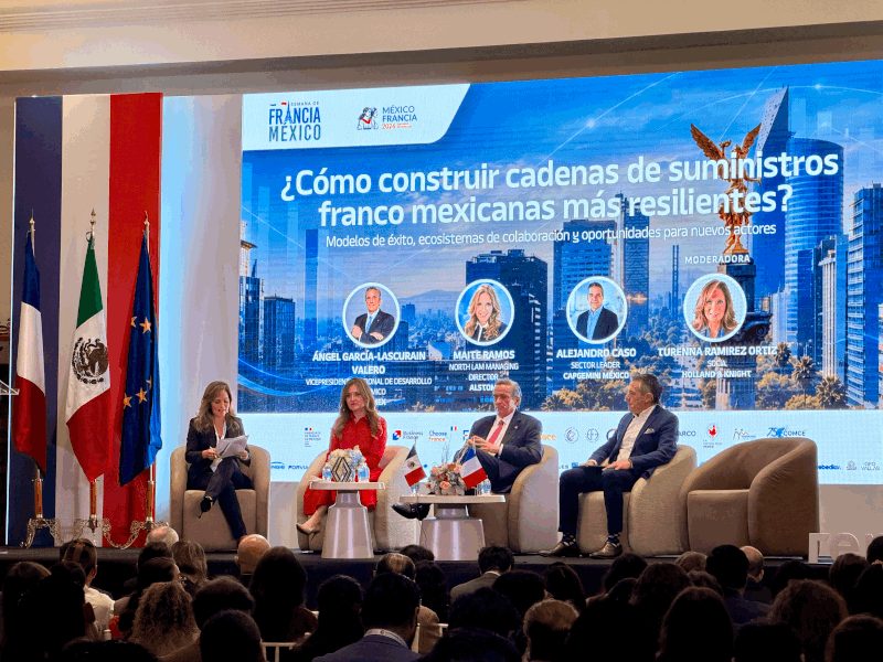 Table ronde du Forum économique France-Mexique sur les chaînes d’approvisionnement franco-mexicaines